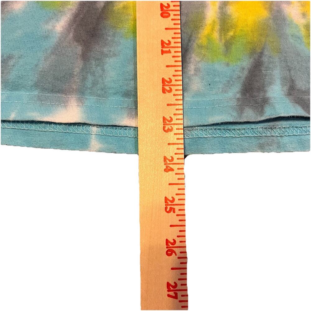 Liquid Blue Pink Floyd Prism Moon Tie-Dye T-Shirt Size M - Picture 5 of 6